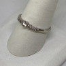 925 Sterling Silver CZ Ring Size 10