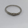 925 Sterling Silver CZ Ring Size 10