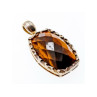 925 STERLING SILVER TIGER'S EYE PENDANT