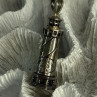 925 Sterling Silver Cape Hatteras Outer Banks Lighthouse Pendant Length 1.87 Inc