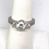 925 Sterling Silver CZ Ring Size 7