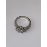 925 Sterling Silver Ring With CZ Size 7
