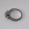 925 Sterling Silver CZ Ring Size 7