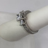 925 Sterling Silver CZ Ring Size 7
