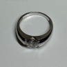 925 Sterling Silver CZ Ring Size 7.5