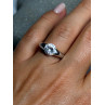 925 Sterling Silver CZ Ring Size 7.5