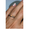 925 Sterling Silver Agate Ring Size 6