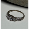 925 Sterling Silver CZ Ring Size 6.5