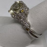 925 Sterling Silver CZ Ring Size 8.75