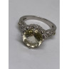 925 Sterling Silver CZ Ring Size 8.75