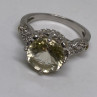 925 Sterling Silver CZ Ring Size 8.75