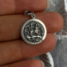 925 Sterling Silver Sagittarius Astrological Sign Zodiac Pendant Danecraft
