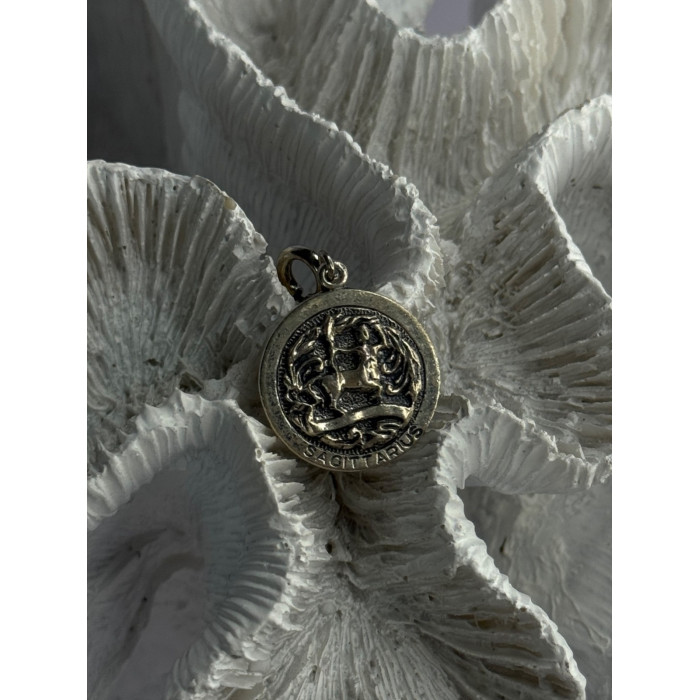 925 Sterling Silver Sagittarius Astrological Sign Zodiac Pendant Danecraft