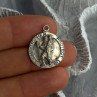 St. Christopher Protect Us Hayward 925 Sterling Silver Medal