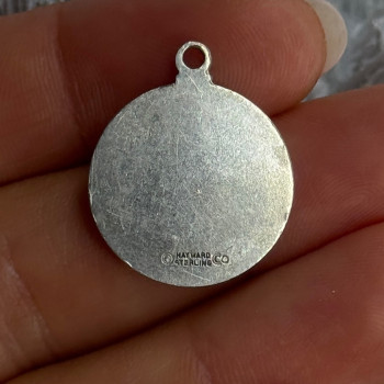 St. Christopher Protect Us Hayward 925 Sterling Silver Medal