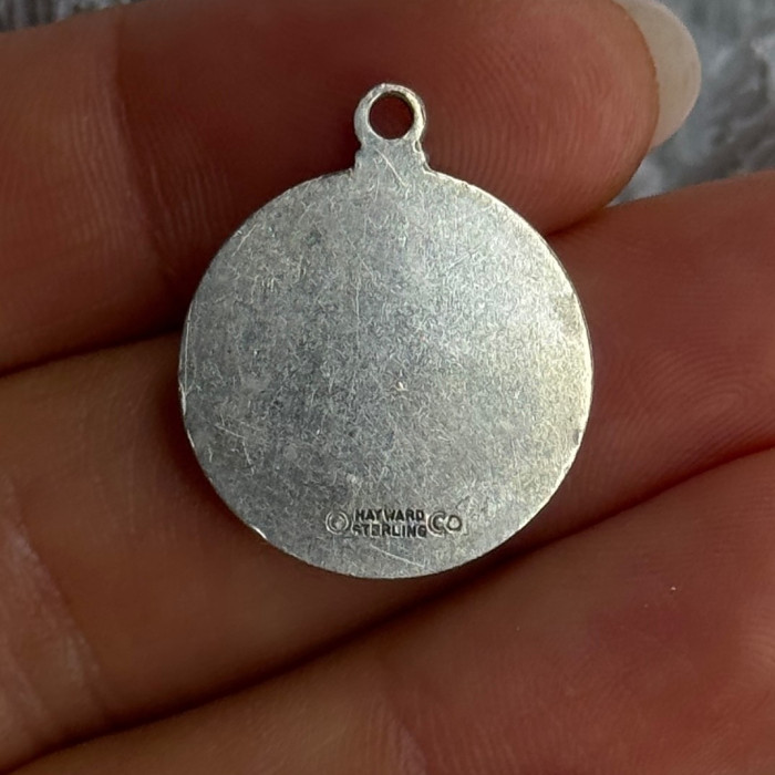 St. Christopher Protect Us Hayward 925 Sterling Silver Medal