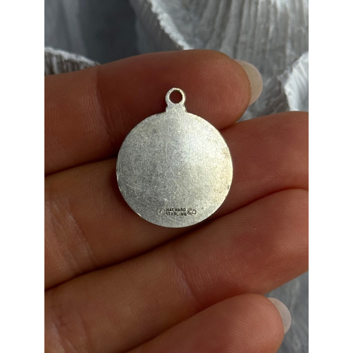 St. Christopher Protect Us Hayward 925 Sterling Silver Medal