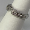 925 Sterling Silver CZ Ring Size 5.5