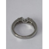 925 Sterling Silver CZ Ring Size 5.5