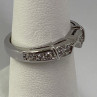925 Sterling Silver CZ Ring Size 5.5