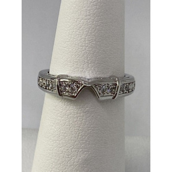 925 Sterling Silver CZ Ring Size 5.5