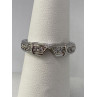 925 Sterling Silver CZ Ring Size 5.5