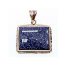 925 Sterling Silver Sodalite Pendant