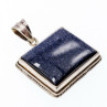 925 Sterling Silver Sodalite Pendant