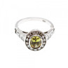 925 Sterling Silver CZ Ring Size 11.75