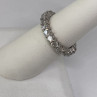 925 Sterling Silver CZ Ring Size 5.75