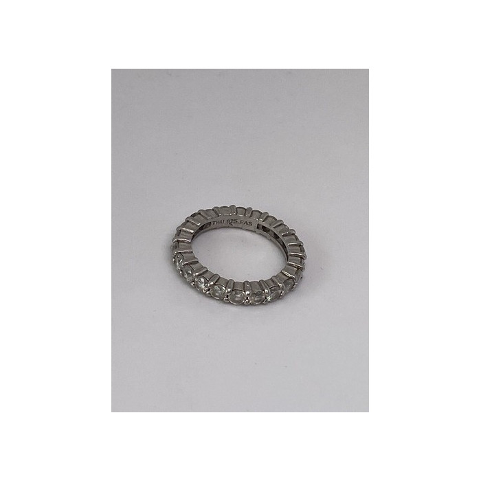 925 Sterling Silver CZ Ring Size 5.75