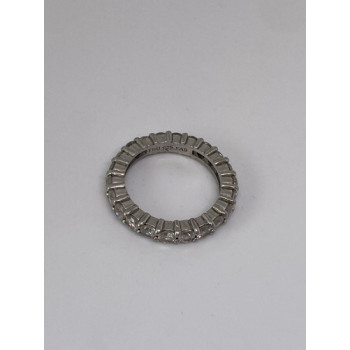 925 Sterling Silver CZ Ring Size 5.75