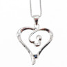 925 Sterling Silver Sapphire 