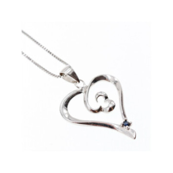 925 STERLING SILVER SAPPHIRE 