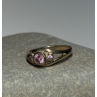 925 Sterling Silver Morganite Ring Size 6