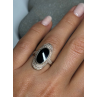 925 Sterling Silver Onyx Ring Size 5.5