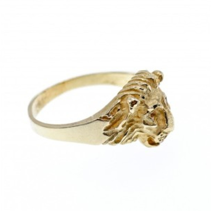 14K Yellow Gold Ruby & Quartz 