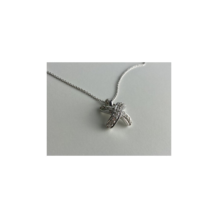 925 Sterling Silver CZ Chain With Pendant