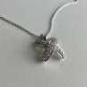 925 Sterling Silver CZ Chain With Pendant