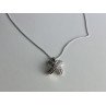 925 Sterling Silver CZ Chain With Pendant