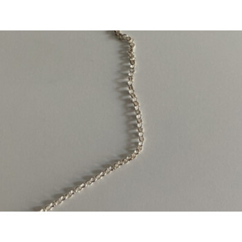 925 STERLING SILVER CITRINE & CZ CHAIN WITH PENDANT