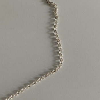 925 Sterling Silver Citrine & CZ Chain With Pendant