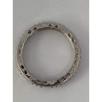 925 Sterling Silver Ring With CZ Size 8