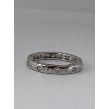 925 Sterling Silver Ring With CZ Size 8