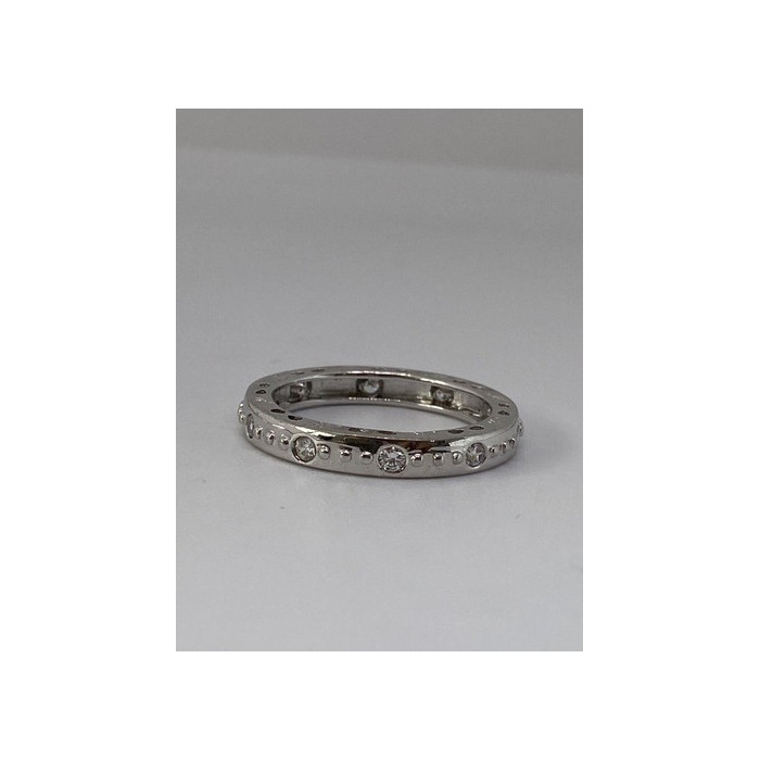 925 Sterling Silver Ring With CZ Size 8