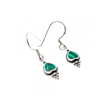 925 Sterling Silver Malachite 