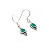 925 Sterling Silver Malachite 