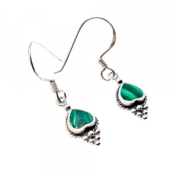 925 Sterling Silver Malachite 