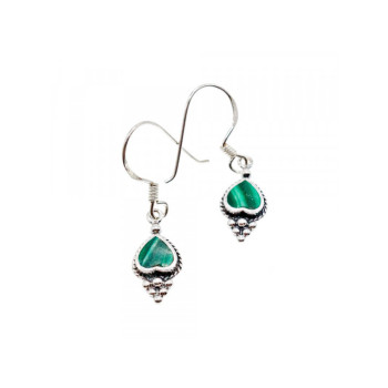 925 Sterling Silver Malachite 