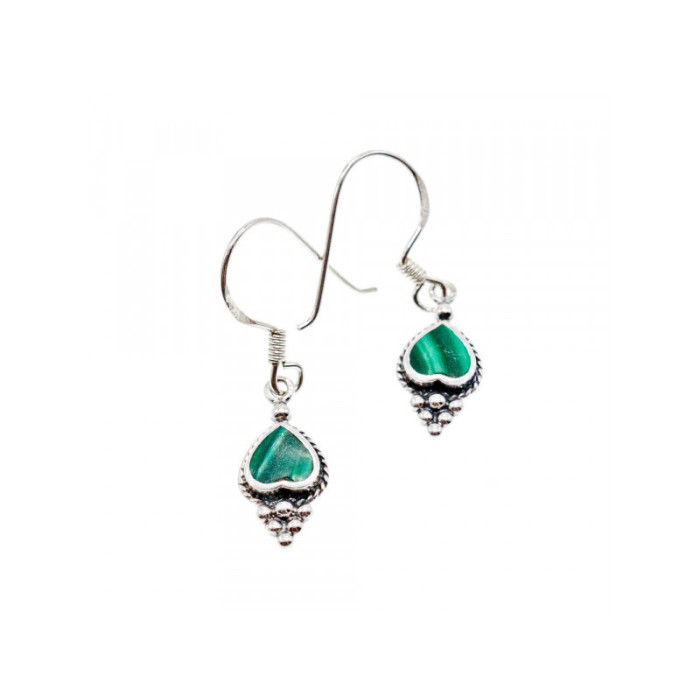 925 Sterling Silver Malachite 